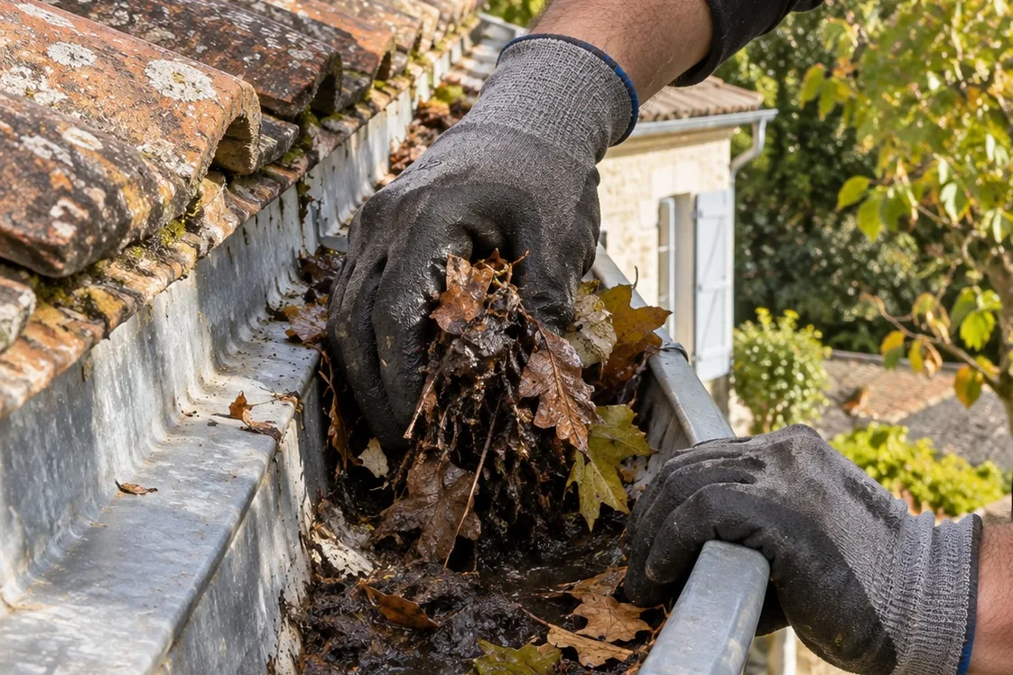 Nettoyage de gouttières à Loireauxence